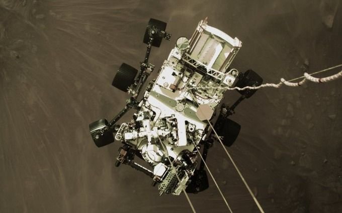 “Estoy a salvo en Marte, la perseverancia te llevará a cualquier parte", la frase de la NASA tras el aterrizaje