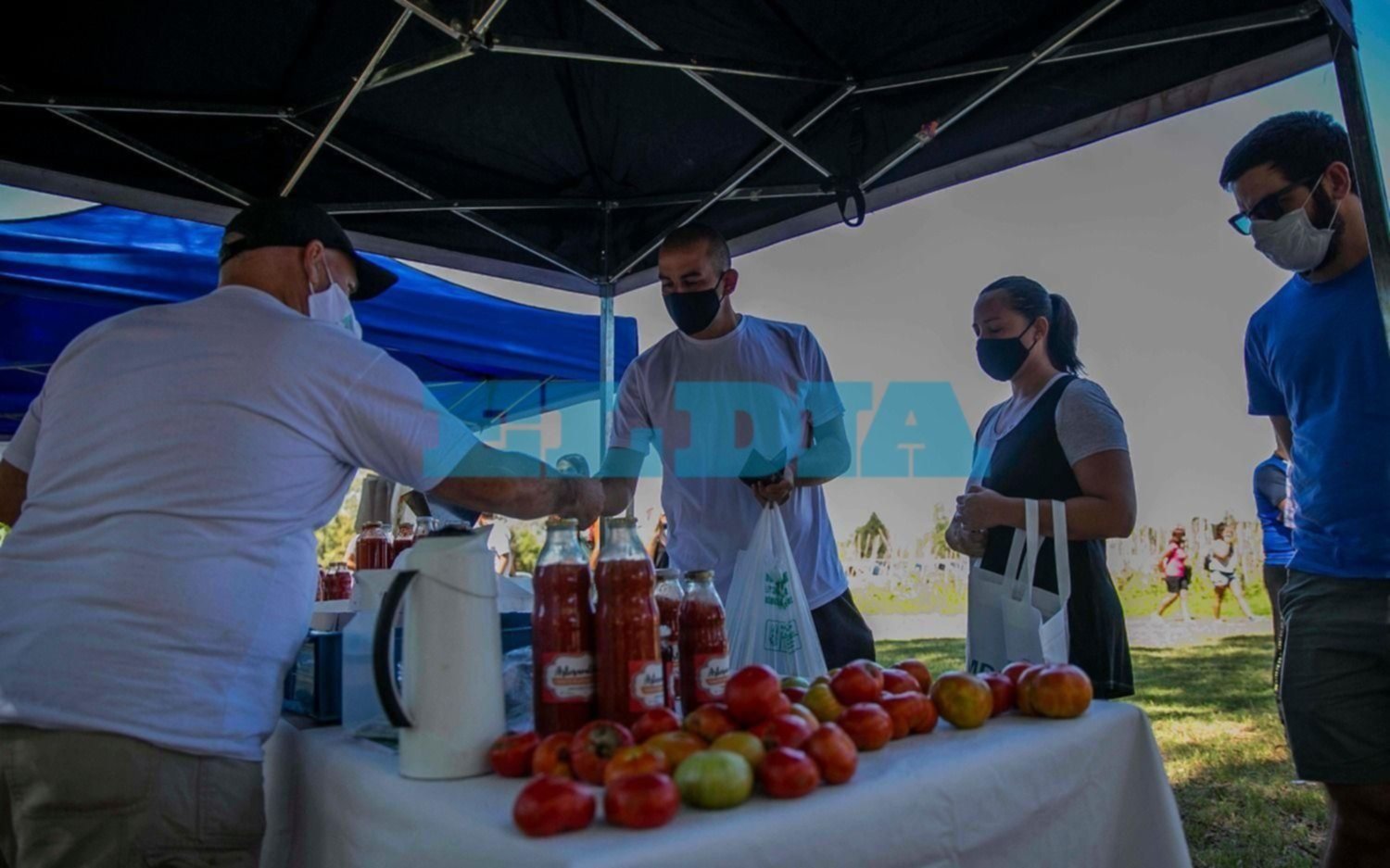 Con una gran convocatoria, se desarrolló la 17ª feria del tomate platense