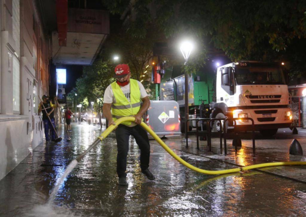 Un “lavado de cara” para las veredas de los centros comerciales