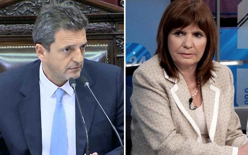 Patricia Bullrich denunció que Sergio Massa hizo vacunar a sus suegros