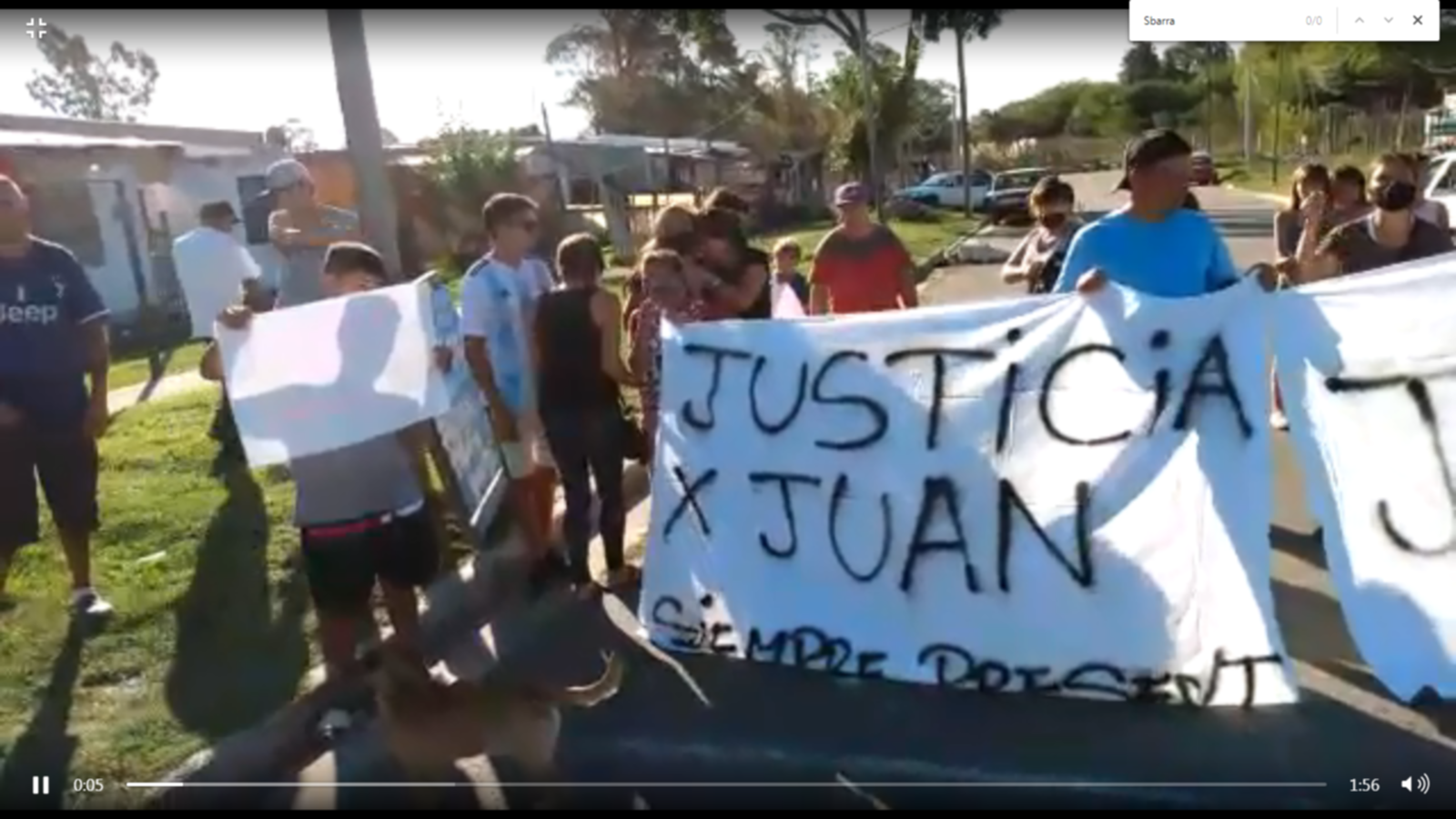 Tras el crimen de un hombre en Romero, familiares y vecinos reclamaron justicia