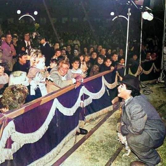 La foto circense con la que Dalma recordó a Maradona