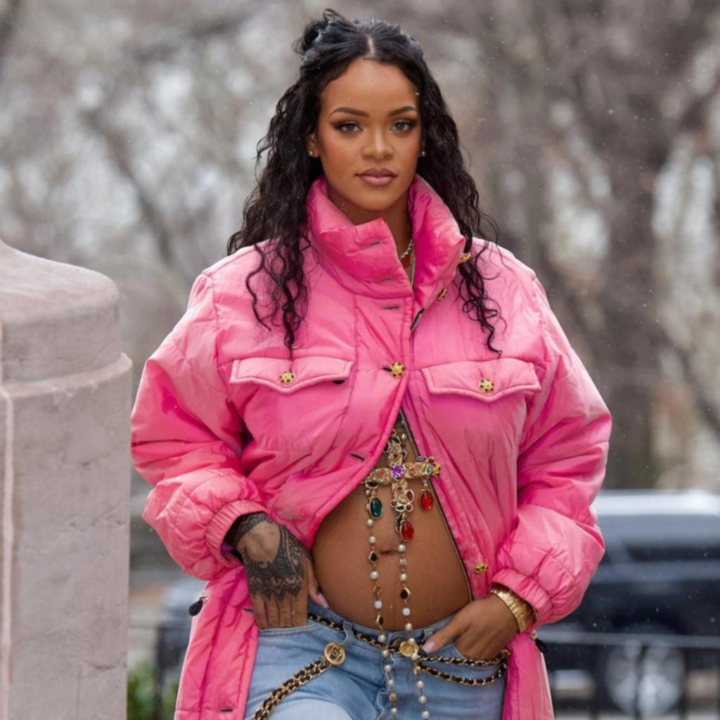Sorpresa: Rihanna mostró la pancita de embarazada: espera un hijo de A$AP Rocky