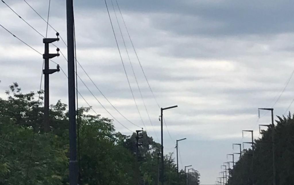 Robaron las luces led de avenida 32 desde 149 a 155