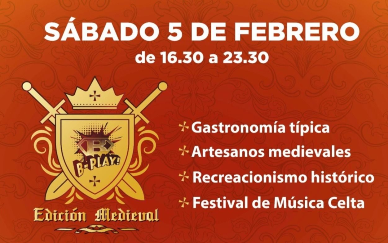 ​  Berazategui nuevamente sede del festival B-Play, Edición Medieval