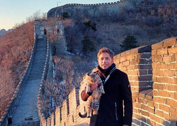 El Gobernador, en la Muralla China