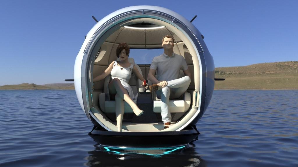 La cápsula “mágica”: viajará por tierra, agua y aire