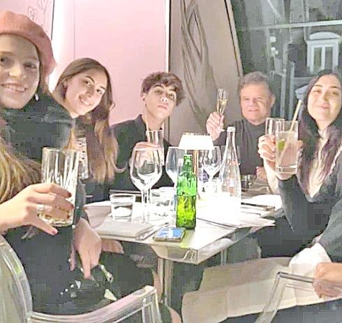 Enrique Sacco juntó a los hijos de Vidal y Pérez Volpin