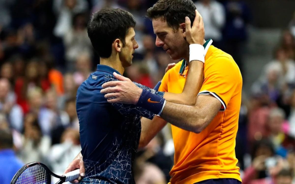 Reapareció Djokovic y le dedicó unas emotivas palabras a del Potro 