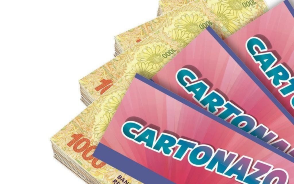 Salió la nueva tarjeta del Cartonazo: podés ganar $100.000 y duplicar el premio