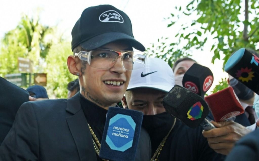 L-Gante no declaró y dijo que hay gente "que me quiere ver preso"