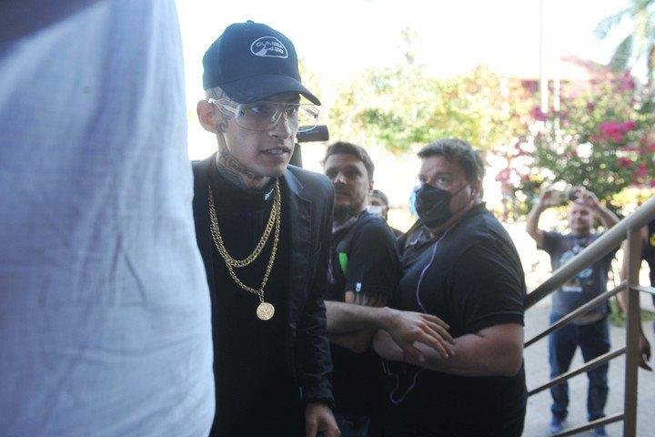 “L-Gante” se presentó en la Justicia, pero no habló