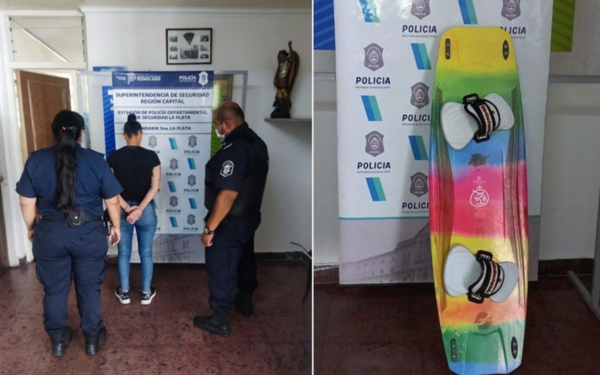 Vendía una tabla de Surf robada en Punta Lara a través de Facebook