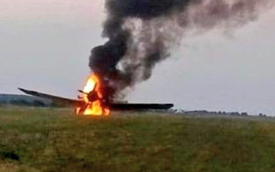 Corrientes: se prendió fuego un avión hidrante que combatía los incendios