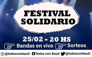 Todos con Bauti: festival solidario para recaudar fondos para comprar el medicamento más caro del mundo