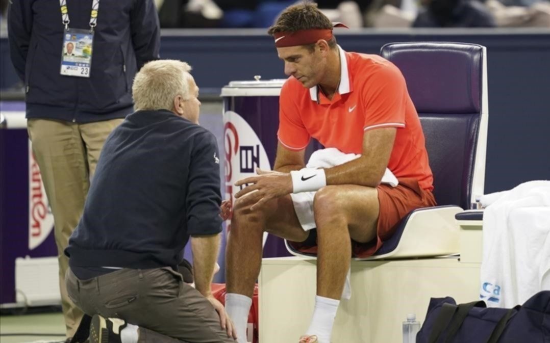 Delpo la sigue peleando: inició un tratamiento en Suiza con la ilusión de curar su rodilla