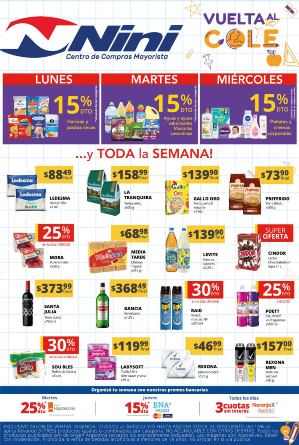 Elegí comprar al mejor precio mayorista y con descuento de hasta 15%