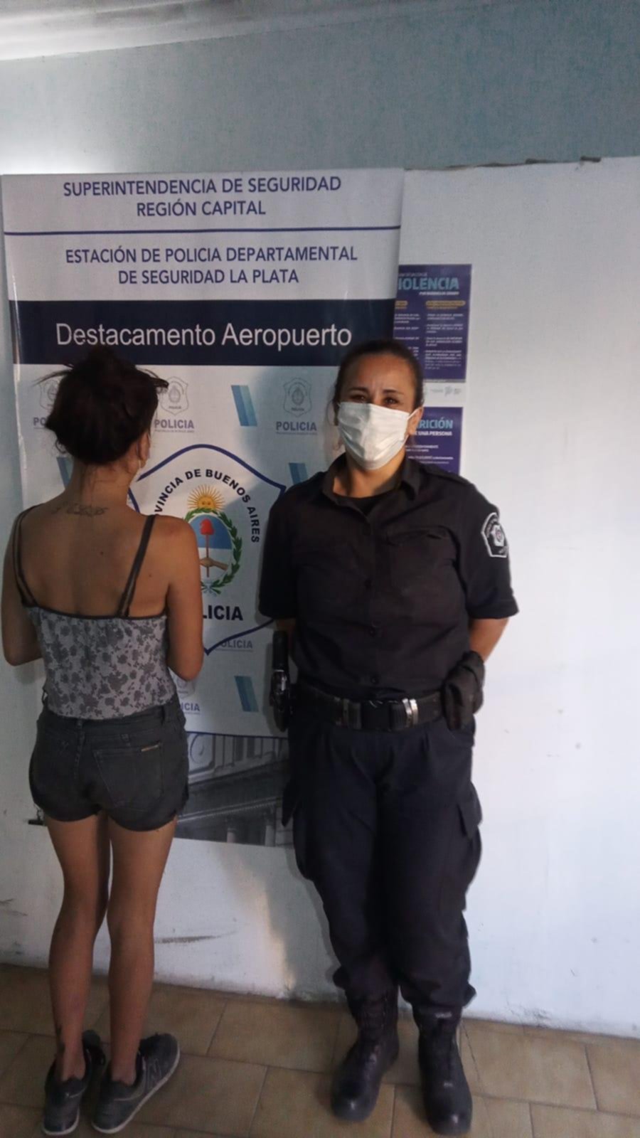 Fue a la casa del ex y atacó a la hija con un cuchillo: presa por lesiones