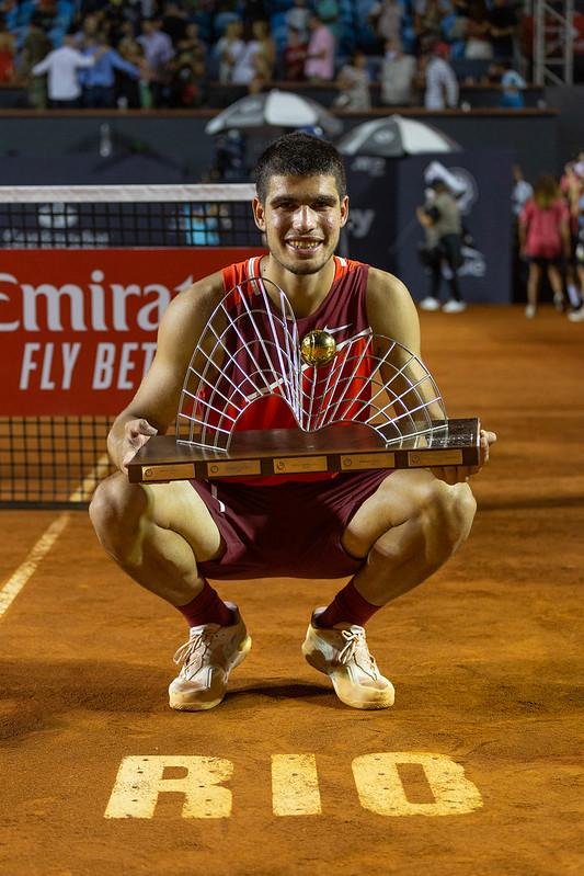 Schwartzman no pudo con Alcaraz, en Río de Janeiro
