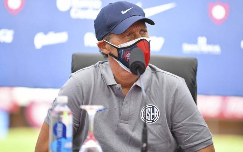 "Le pido que nos banquen", el mensaje de Troglio a los hinchas del Ciclón