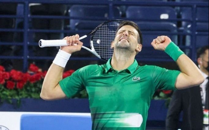 Tras haber sido deportado en Australia, Novak Djokovic debutó en el ATP de Dubai