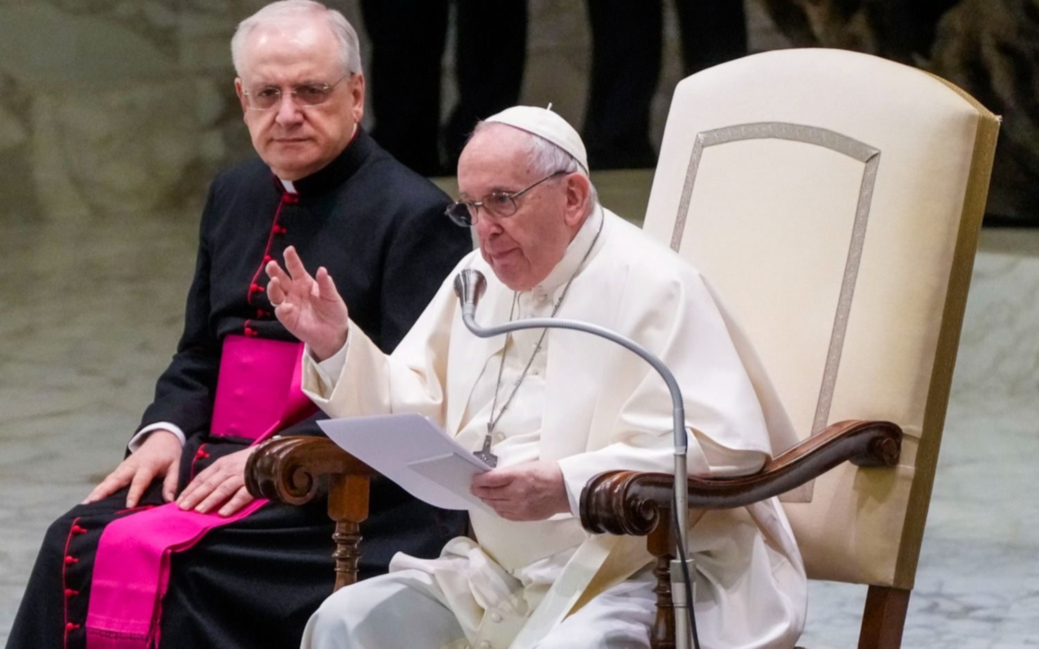 El Papa pide mesura ante una situación "cada vez más preocupante" en Ucrania