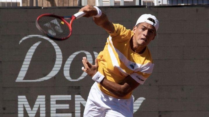 Báez volvió a dar otro golpe y hoy define el ATP de Santiago