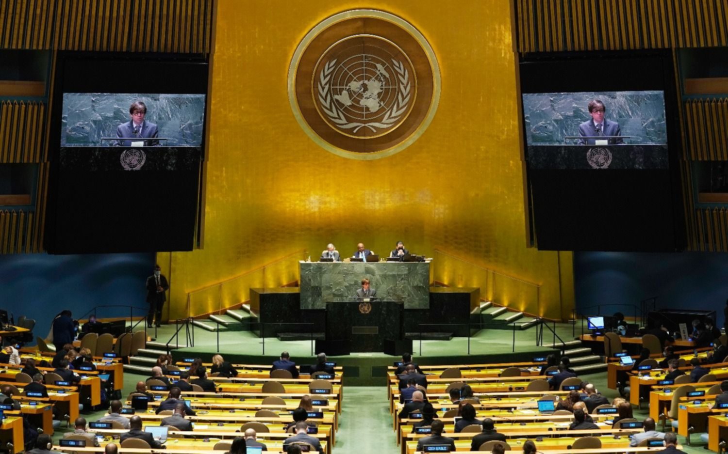 Ante la ONU, el embajador de Ucrania comparó a Putin con Hitler