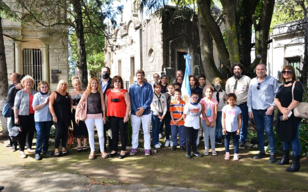 Homenaje a Almafuerte a 105 años de su fallecimiento 