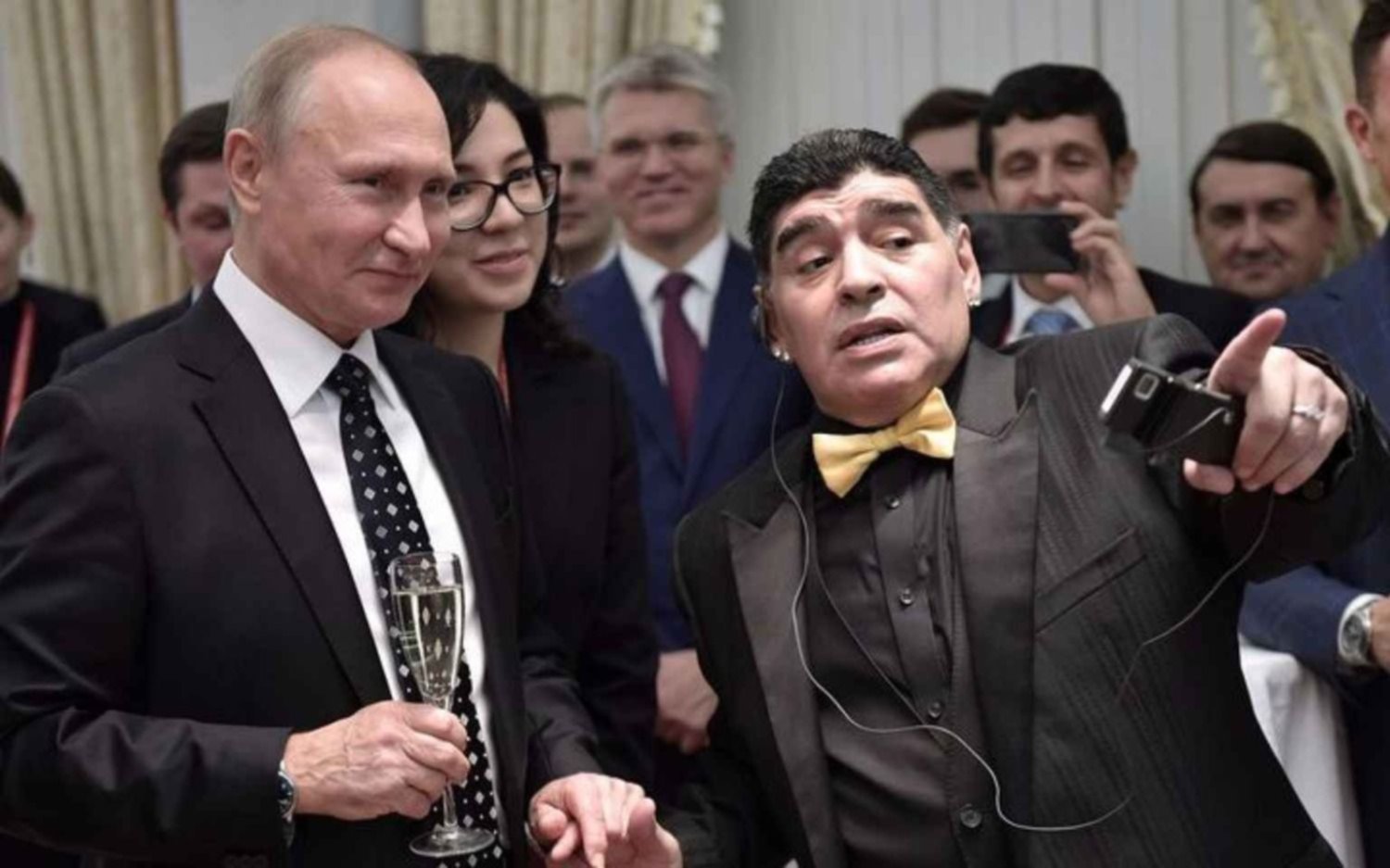 El día en el que Maradona llamó "reputín del orto" a Vladimir Putin y le rechazó una cita