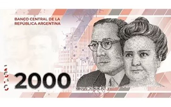 Mirá como será el modelo para el nuevo billete de 2.000 pesos