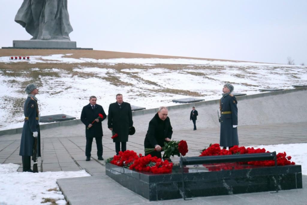 80 años de Stalingrado: Putin comparó la invasión a Ucrania con la II Guerra
