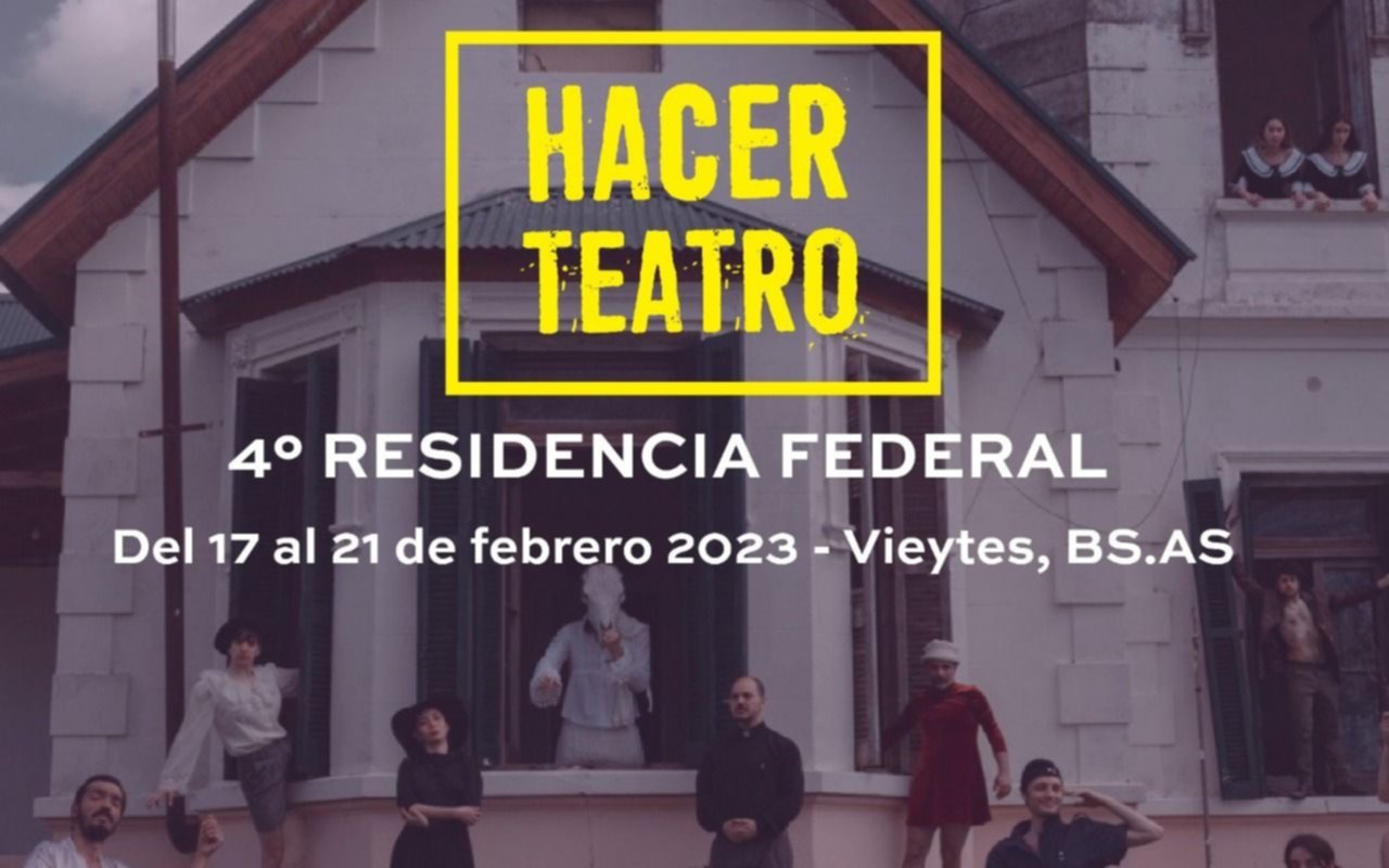 En Vieytes: Toto Castiñeiras y Elisa Carricajo en la 4º Residencia “Hacer Teatro”