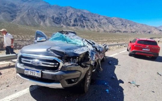Accidente en Alta Montaña: hay cinco heridos en Mendoza