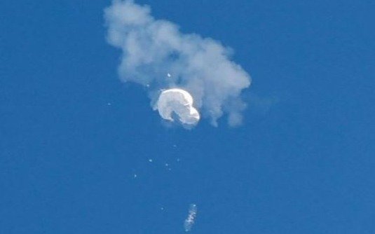 EEUU revela detalles del globo "espía" chino: estaba a 60 metros del suelo y era del tamaño de un avión