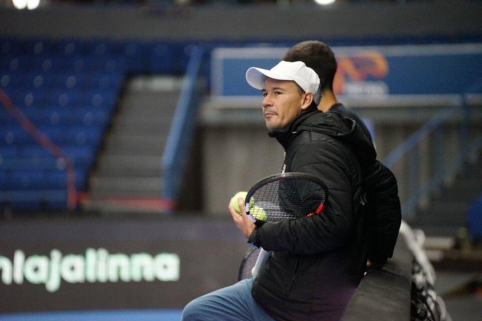 Coria, el capitán del equipo argentino de Copa Davis bajo la lupa