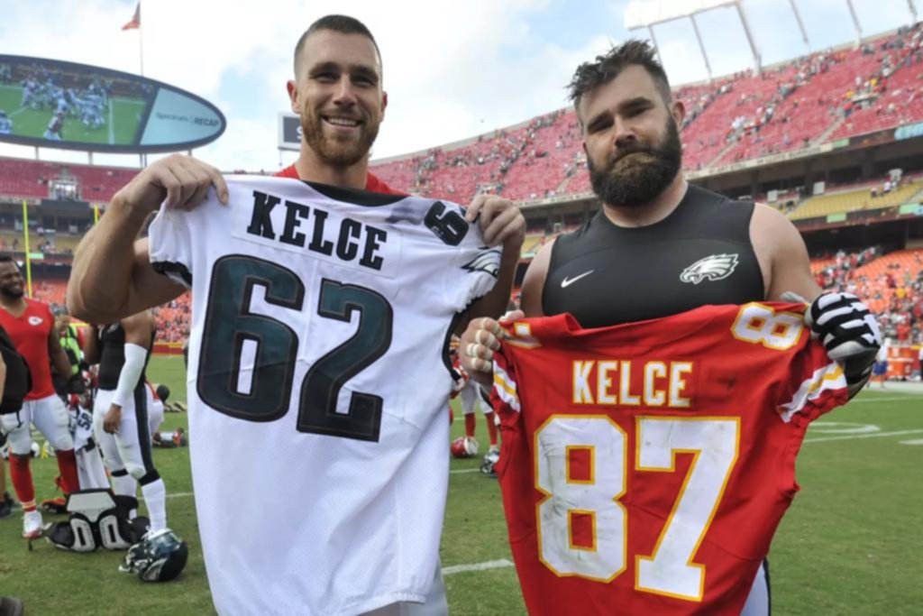 Kelce, los hermanos que serán “enemigos” por un día en el Super Bowl