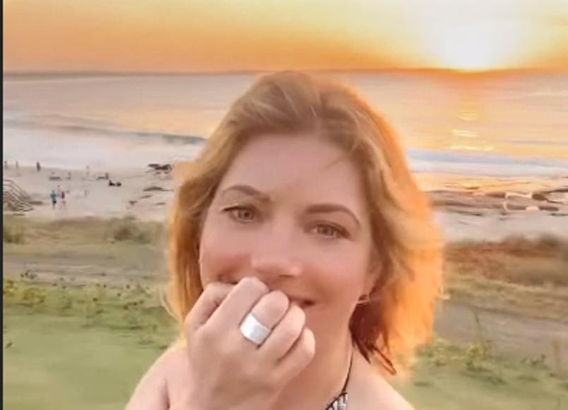 Lagertha en Punta: la actriz de “Vikingos”, sorprende en las playas uruguayas