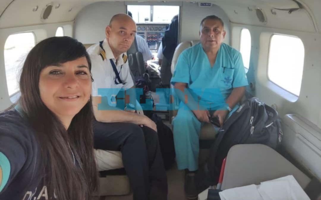 En vuelo sanitario está viajando la platense arrastrada por un alud en Bariloche