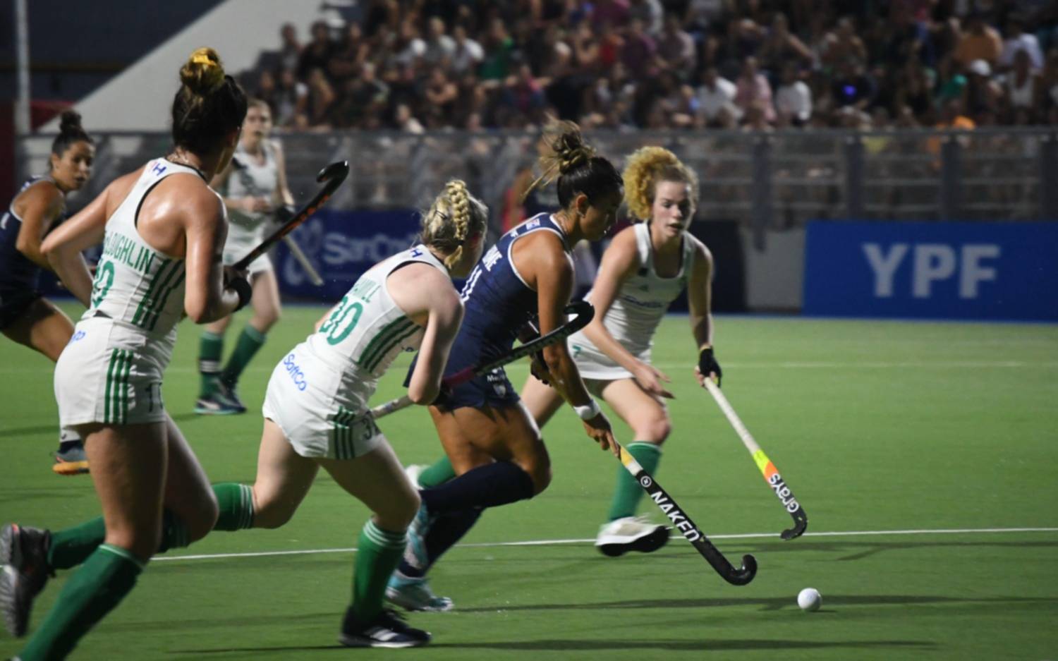 Las Leonas volvieron a vencer a Irlanda en Mar del Plata