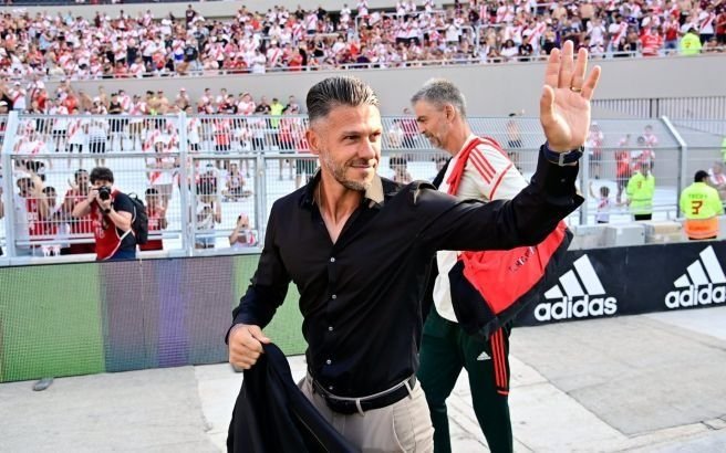 Demichelis tras la victoria de River ante Argentinos: "Lo empezamos a ganar el domingo pasado, posderrota"