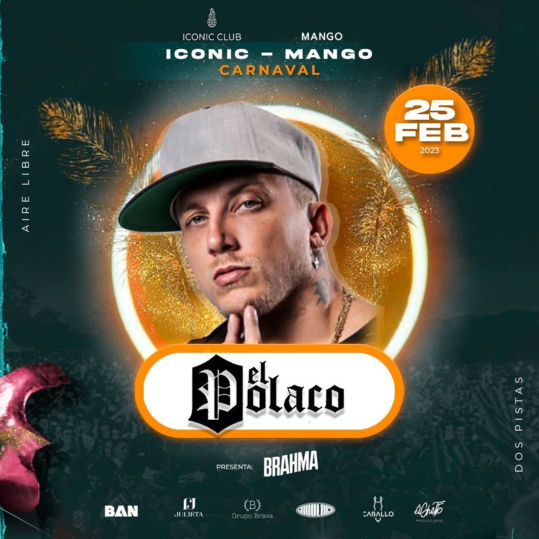 Mega fiesta de Carnaval en La Plata con "El Polaco" en vivo