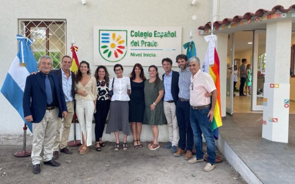Inauguraron el Colegio Español del Prado en La Plata