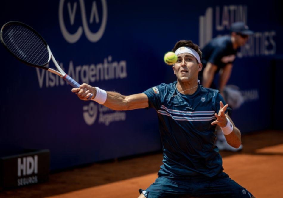 Un buen arranque de Tomy Etcheverry, que no tendrá descanso en el Argentina Open