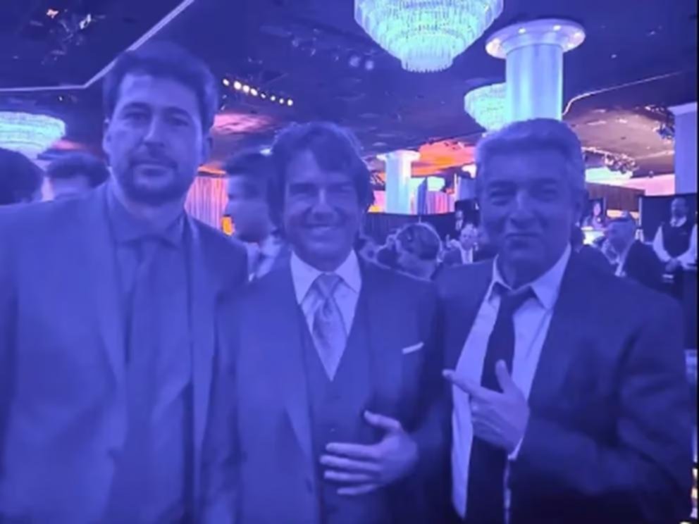 Cholulos: Mitre y Darín fueron al almuerzo de los Oscar y lograron sacarse su foto con Tom Cruise