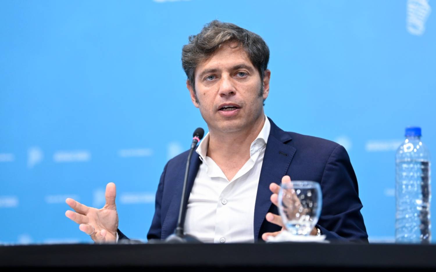 Previo a la mesa política, Axel Kicillof se reunió con empresarios en San Pedro