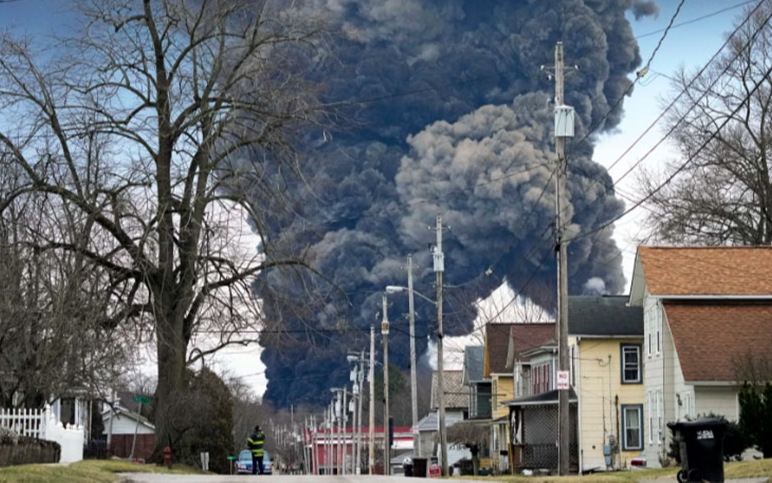 Estados Unidos alerta por el desastre de Ohio: temen por posible catástrofe ambiental