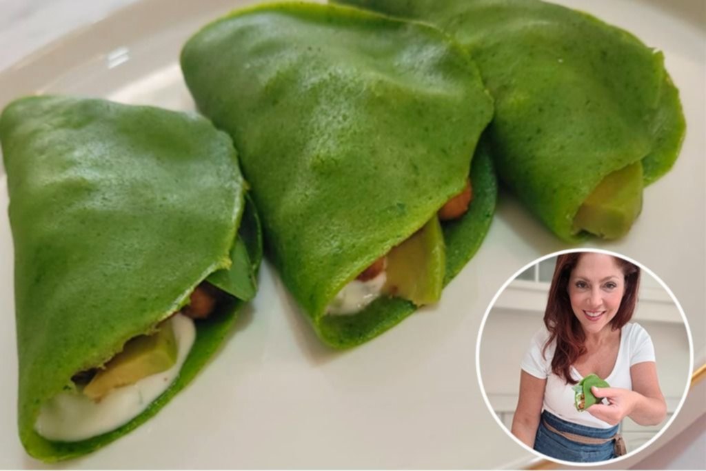 Wraps verdes veganos y gluten free