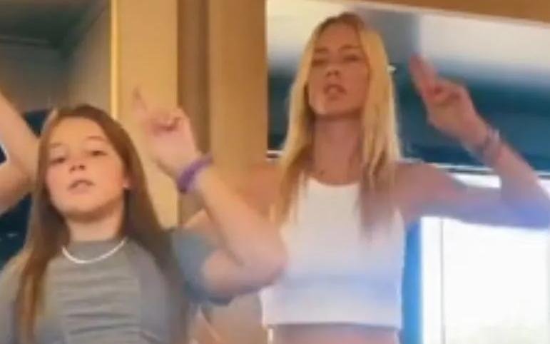 ¿Sigue el malestar? Nicole bailó en TikTok con sus hijas, pero sin Indiana