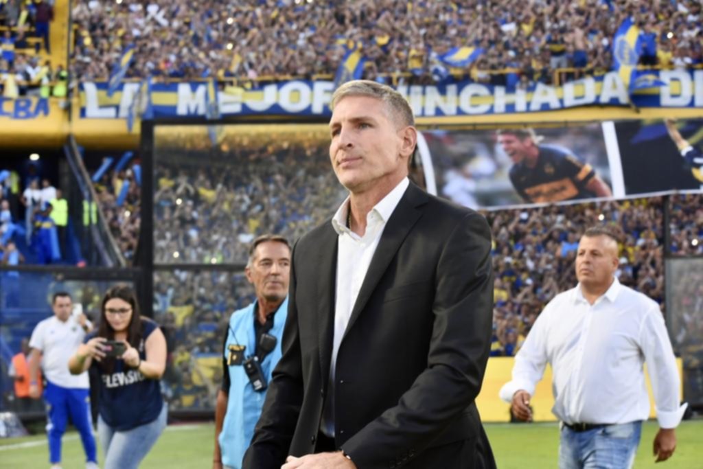 Ovación para Palermo y un homenaje sin Riquelme